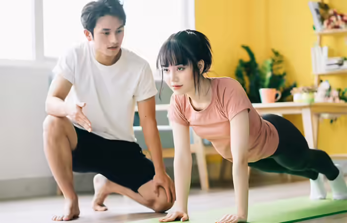 Doing exercises together can make your relationship healthy