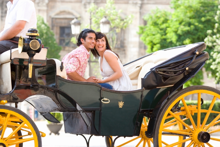 Take a horse-drawn carriage ride