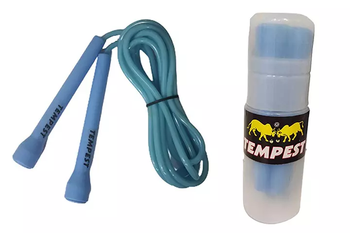 Tempest Blue Home Exercise Skipping Rope