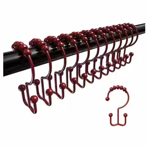 Teskyer Shower Curtain Hooks