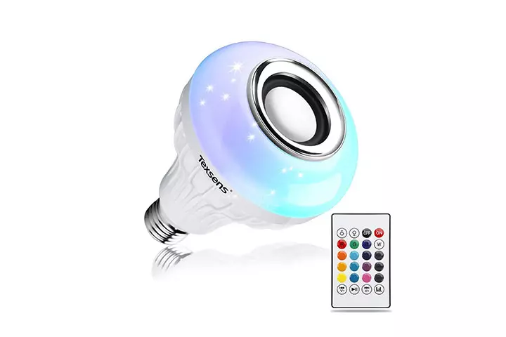 Texsens LED Light Bulb Bluetooth Speaker