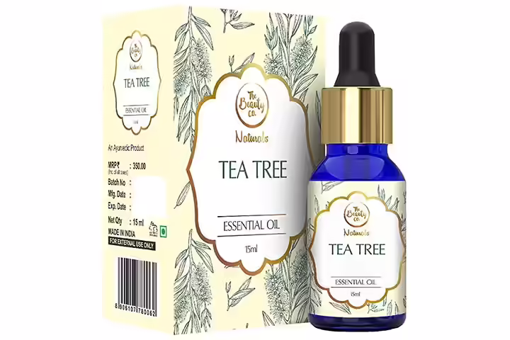 The Beauty Co. Tea Tree Oil For Acne And Blemish-Free Skin