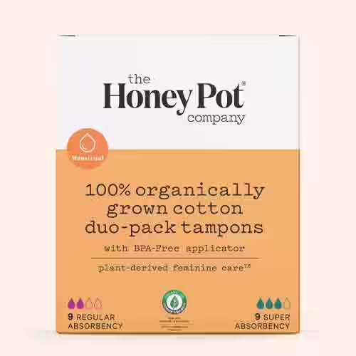 The Honey Pot Company Organic Tampons