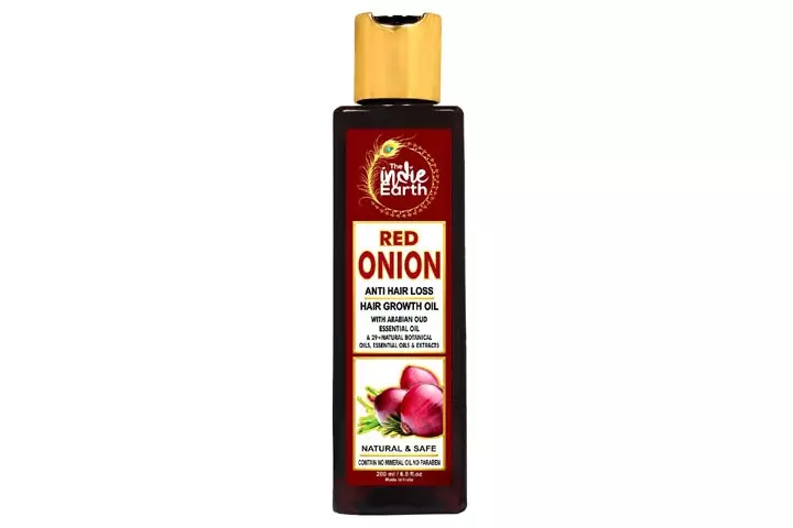 The Indie Earth Red Onion Anti Hair Loss & Hair Growth Oil