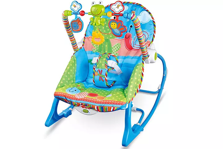 The Little Lookers Infant to Toddler Musical Rocker