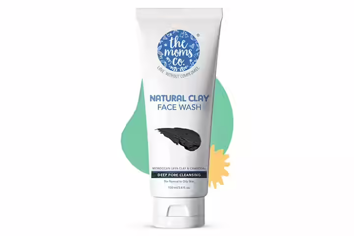 The Moms Co. Natural Clay Face Wash