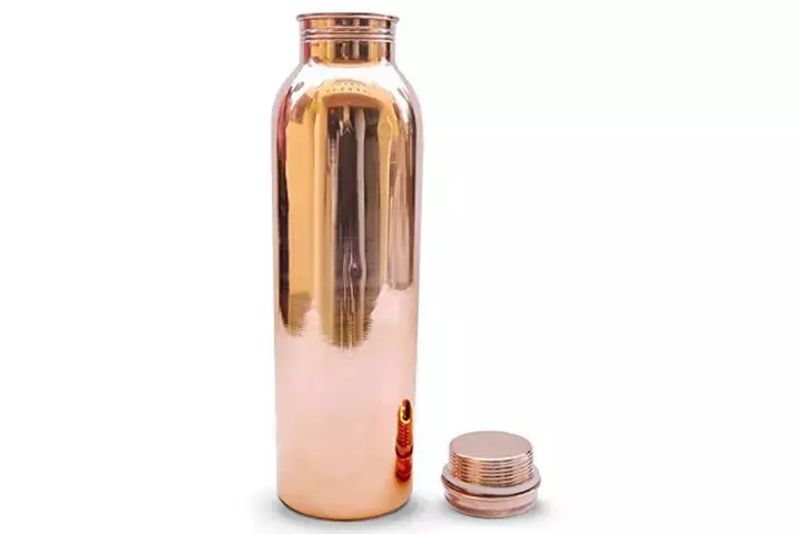 TheUrbanStreet Copper Water Bottle