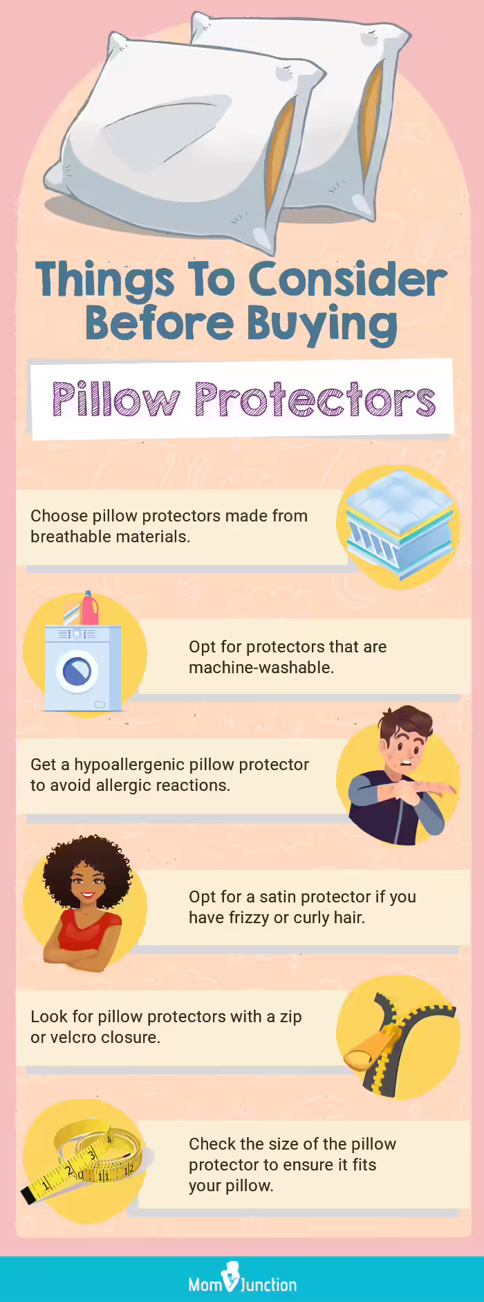 Things To Consider Before Buying Pillow Protectors