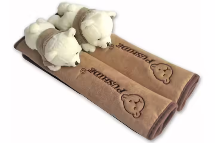 Tianmei Faux Suede Seat Belt Strap