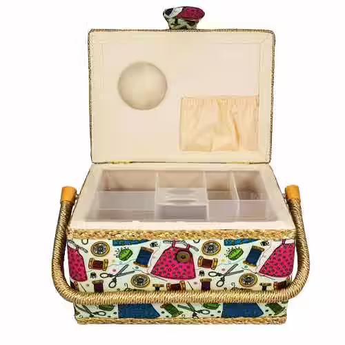 Tidy Crafts Medium Sewing Basket