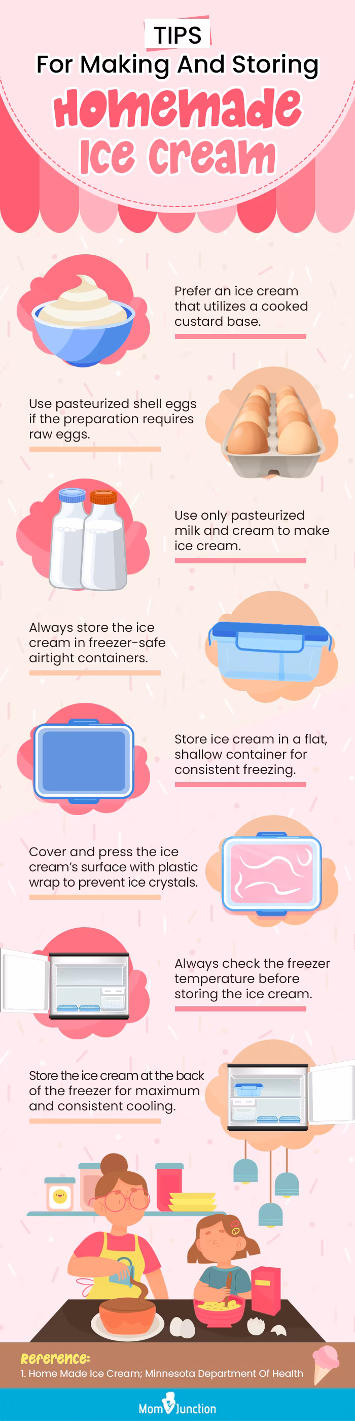 Tips For Making And Storing Homemade Ice Cream (infographic)