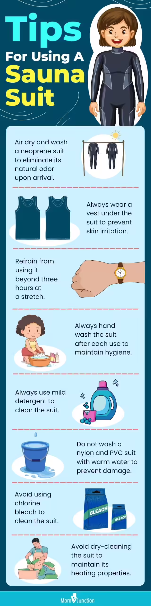 Tips For Using A Sauna Suit (infographic)