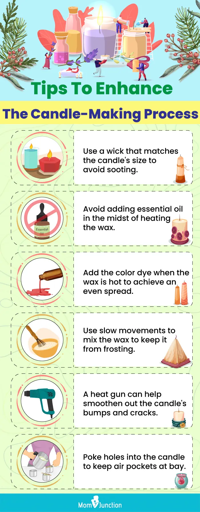 Tips To Enhance The Candle Making Process