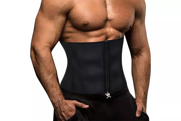 Toaolz Men Waist Trainer Slimming Belt