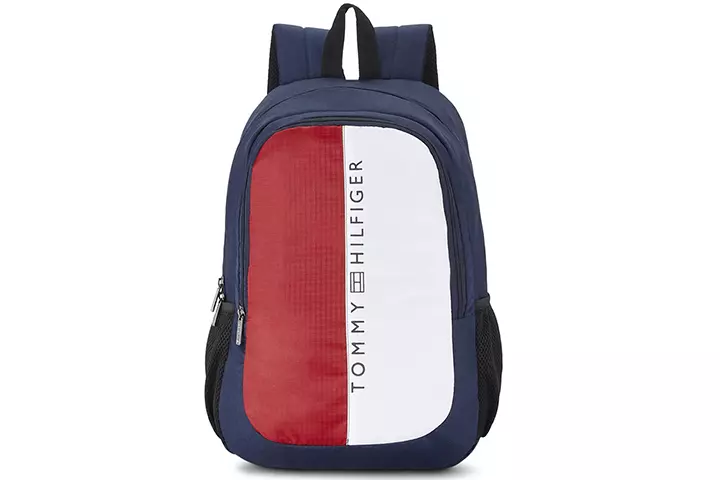 Tommy Hilfiger Navy Laptop Backpack