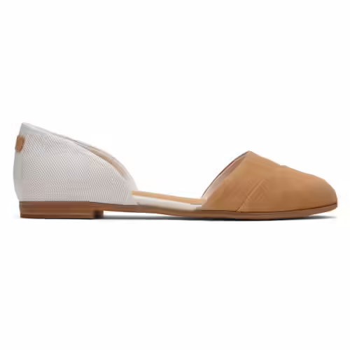 Toms Julie Suede D'Orsay Flats Women