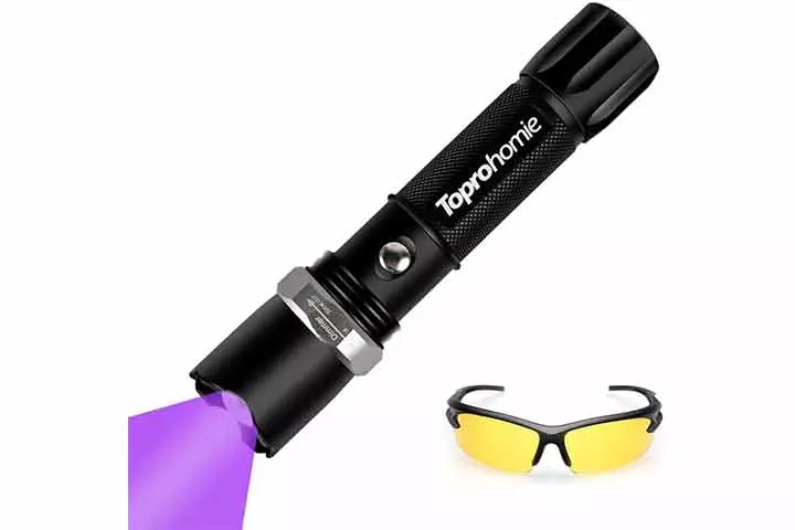 Toprohomie UV Flashlight