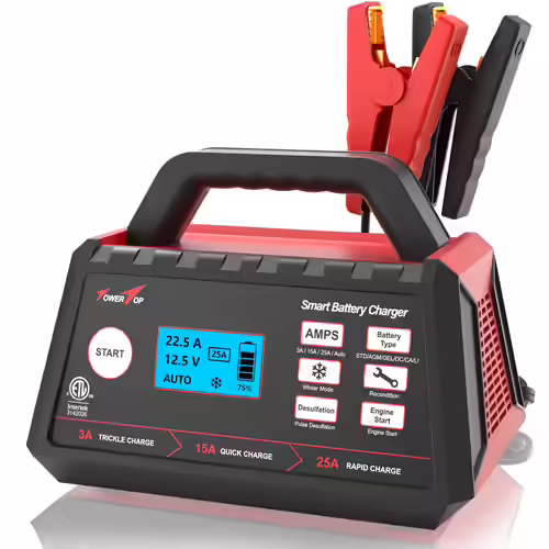TowerTop 12V Smart Battery Charger
