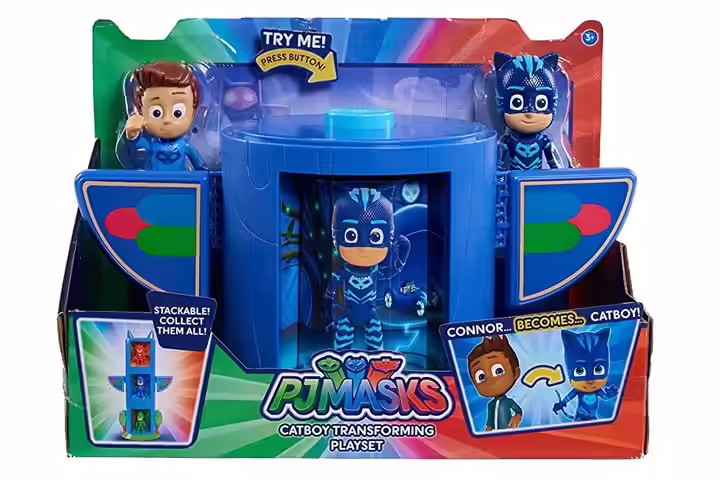 Transforming Cat Boy Figure Set