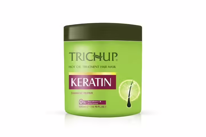 Trichup Keratin Damage Repair Hot Oil Treatment Hair Mask