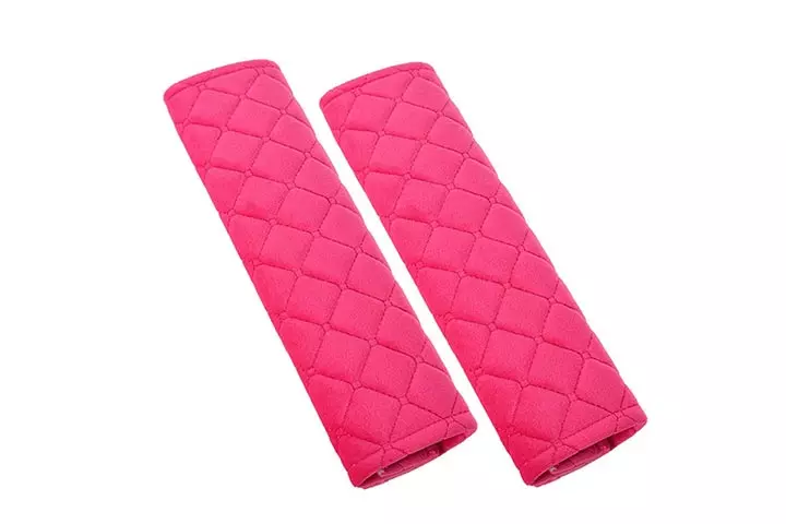 U&M Seat Belt Covers With Soft Velvet Feel