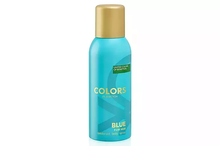 United Colors Of Benetton Colours Blue For Her Deodorant