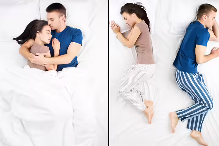 Unraveling knot couple sleeping position Unraveling knot couple sleeping position