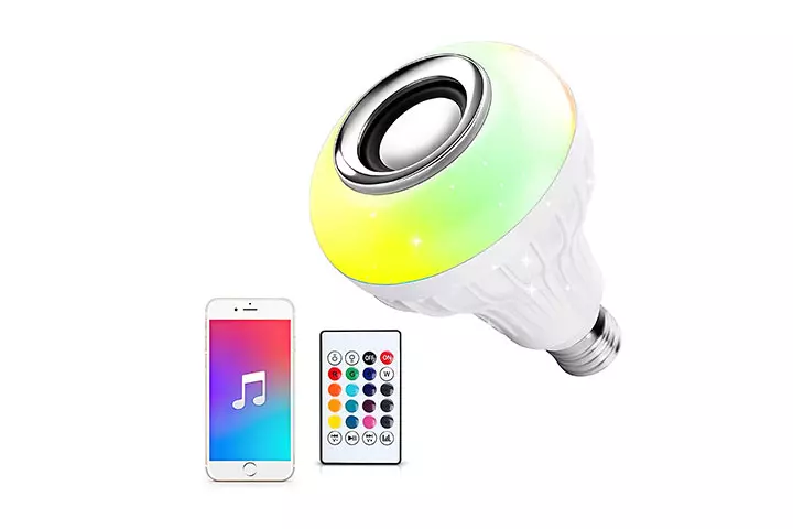 Ustellar LED Wireless Light Bulb Speaker