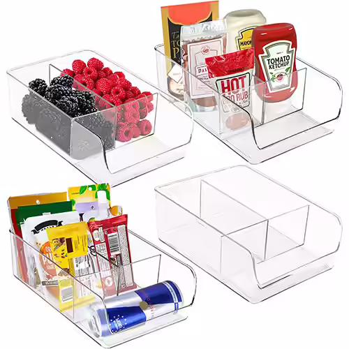 Utopia Home Fridge And Pantry Organizer Bins
