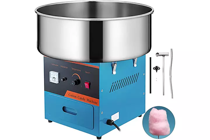 VBENLEM Electric Commercial Cotton Candy Machine