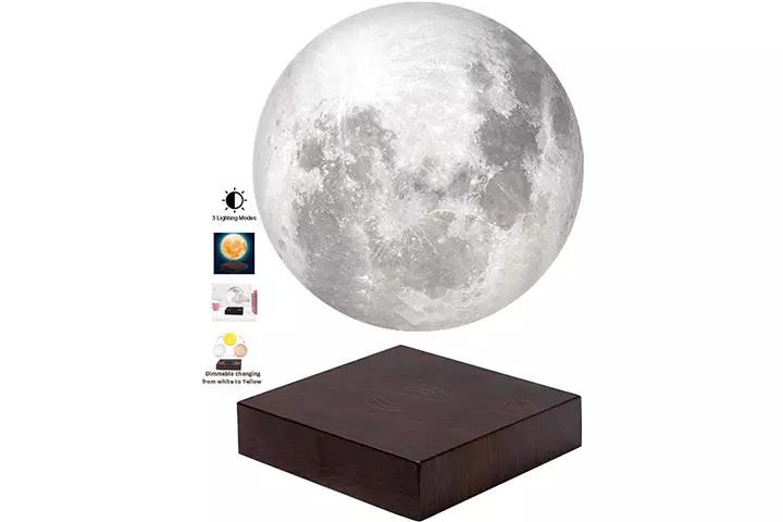 VGAzer 3D Printing Levitating Moon Lamp