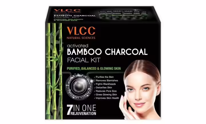 VLCC Activated Bamboo Charcoal Facial Kit