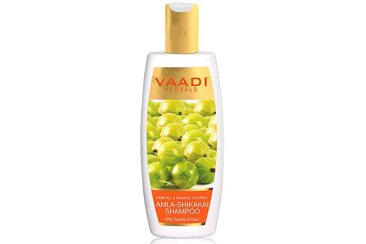 Vaadi Herbals Hair Fall And Damage Control Amla Shikakai Shampoo - Anti-Hair Fall Shampoos