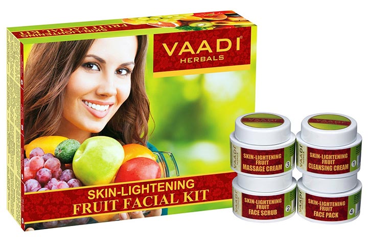 Vaadi Herbals Skin Lightening Fruit Facial Kit