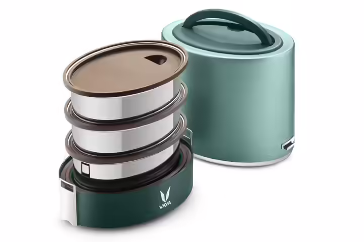 Vaya Tyffyn Stainless Steel Lunch Box