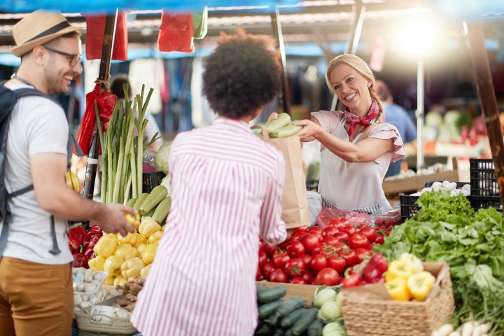 Visit a local market and cook a meal together