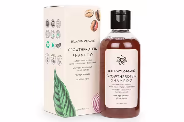 Bella Vita Organic Growth Protein Shampoo