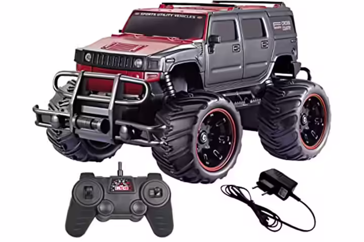 Webby Off-Road Monster Racing Car