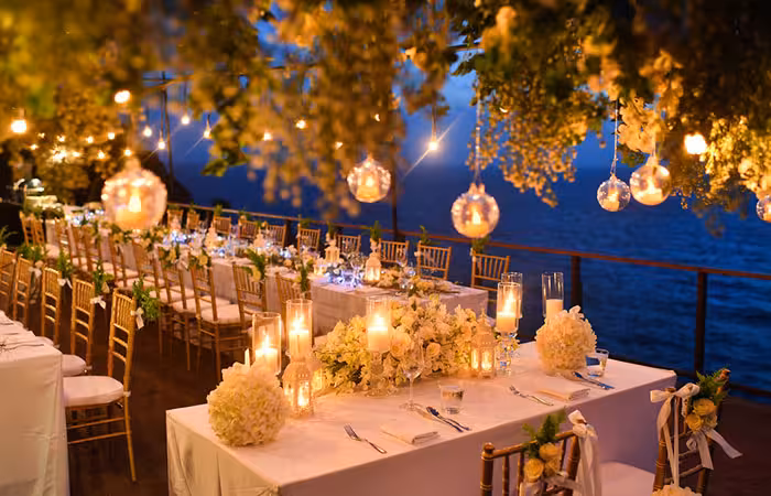 Venue decoration for wedding reception Venue decoration for wedding reception
