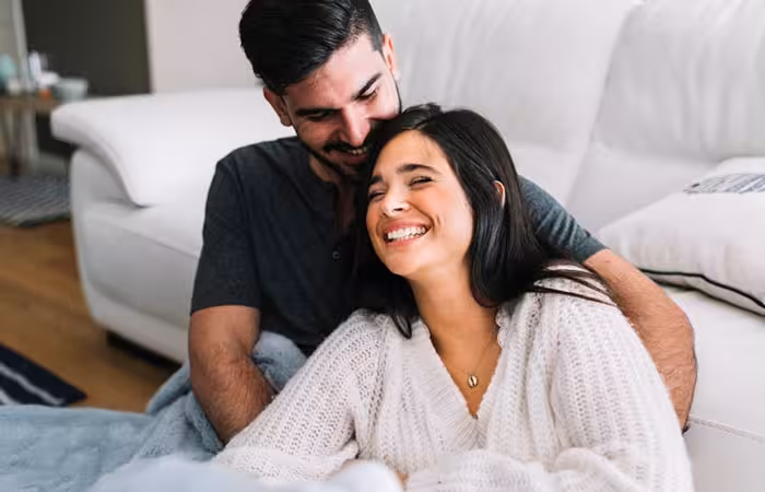 Happy couple