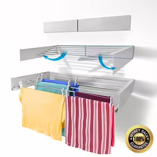 Step Up Laundry Drying Rack