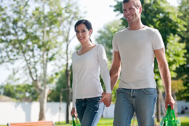 White t-shirts couple costume ideas