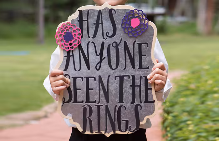 Who is the ring bearer?