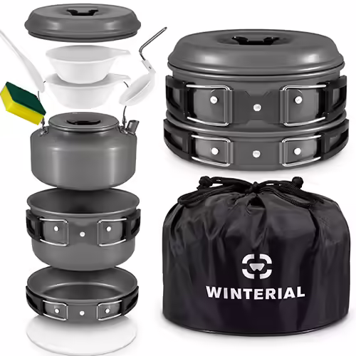 Bulin Camping Cookware Mess Kit