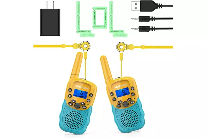 Wishouse Rechargeable Walkie Talkies for Kids