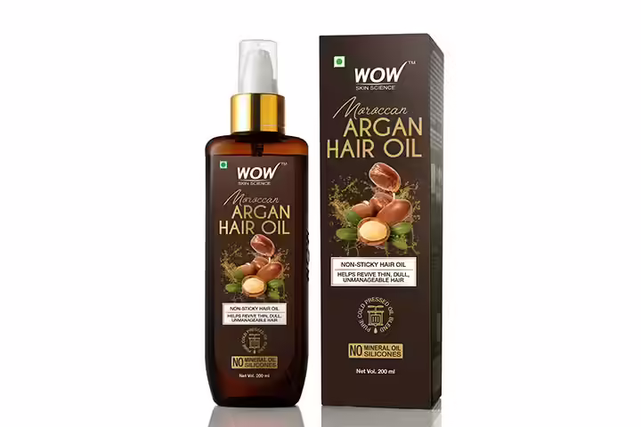 Wow Skin Science Argan Hair Oil