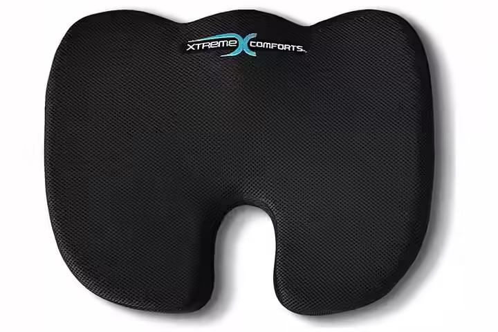 Everlasting Comfort Seat Cushion And Lumbar Support Pillow Combo