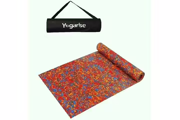 Yogarise Anti Skid And Durable Multi-Color Yoga Mat