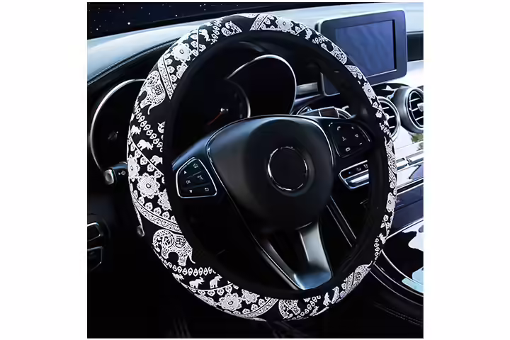 Yogurtck Steering Wheel Cover