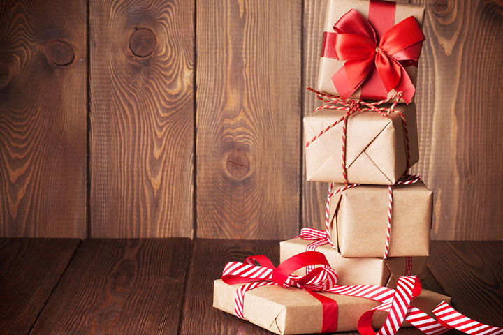 You can pile all gifts together for everyone